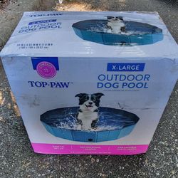 Top Paw Outdoor Dog Pool