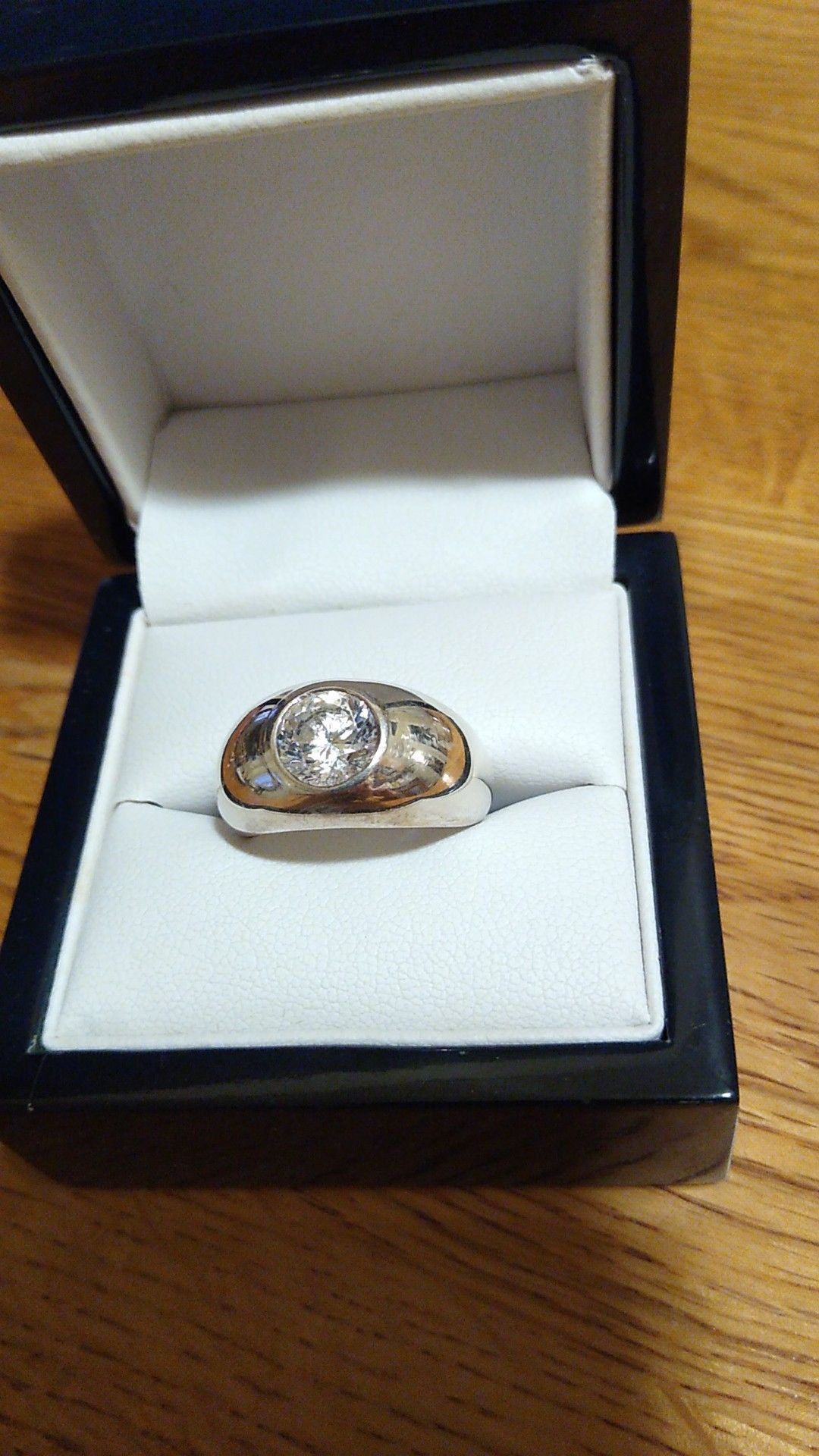 2ct CZ in 925 silver setting