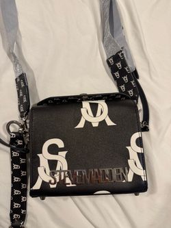 Steve Madden black logo crossbody