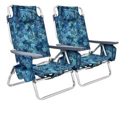 Beach Chairs And umbrella 