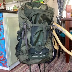 70 L osprey backpack
