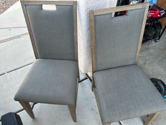 World Market Finn Natural Wood Dining Chairs set