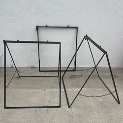 Metal A-Frame Sign Stands (3 Available) – Real Estate / Yard Signs