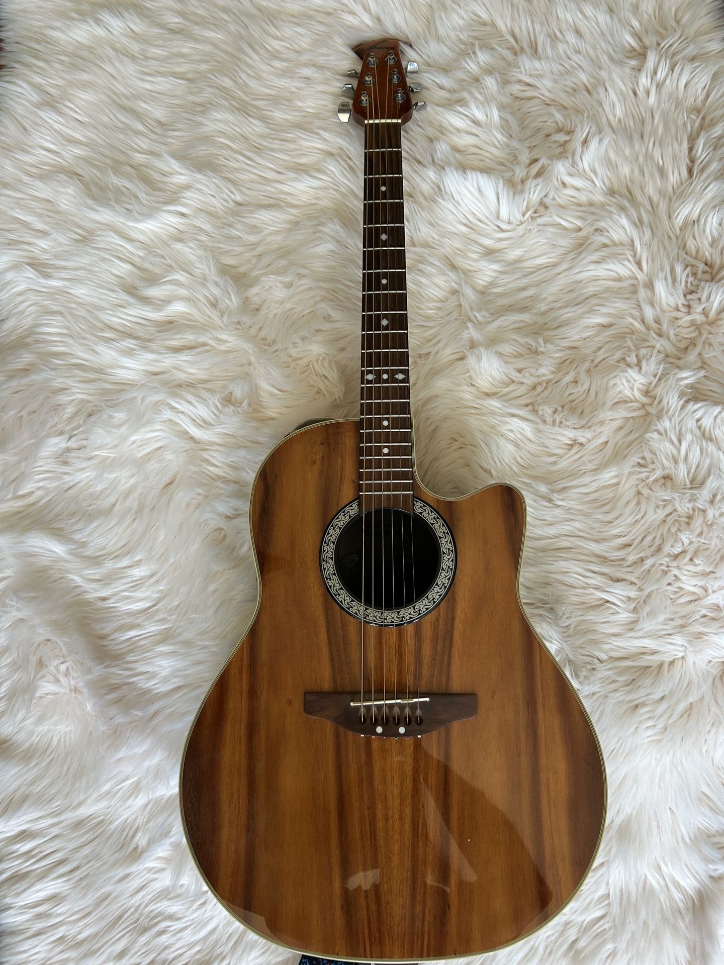 Ovation OP20 Acoustic Electric