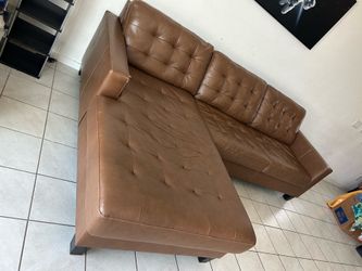 Brown couch