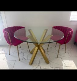 Glass table