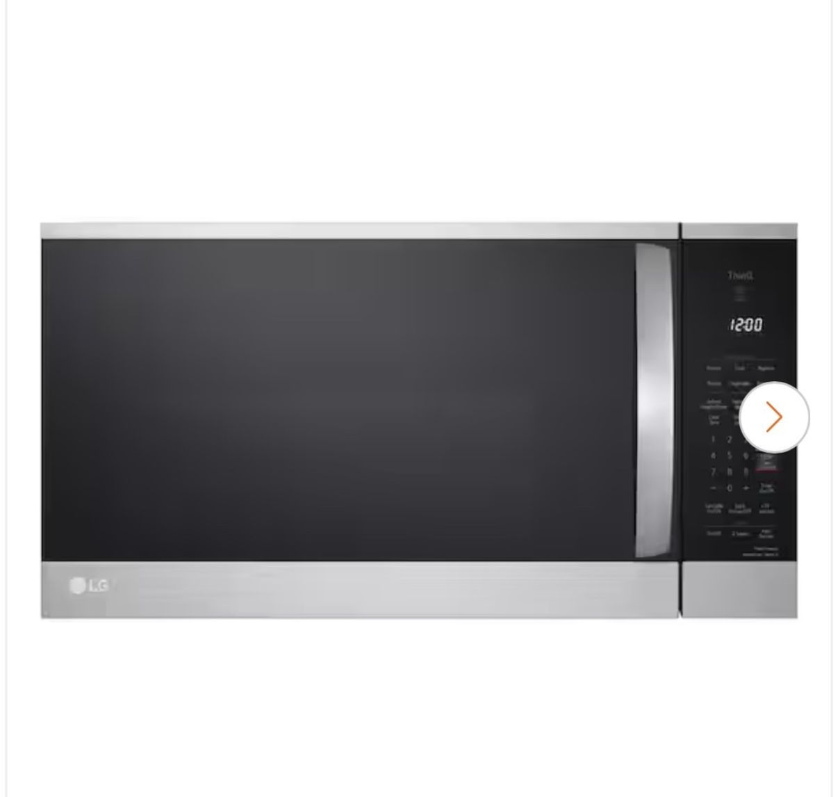 NEW - LG Hanging Microwave Oven