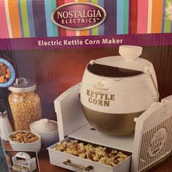 Nostalgia Electric Kettle Corn Maker