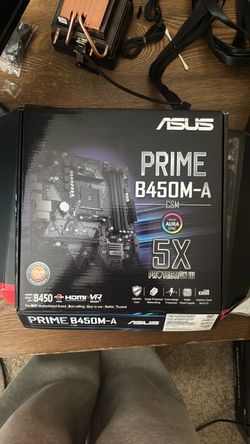 Ryzen 5 2600 and Asus prime b450m-a