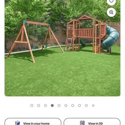 KidKraft Boulder Bluff Swing Set Playset