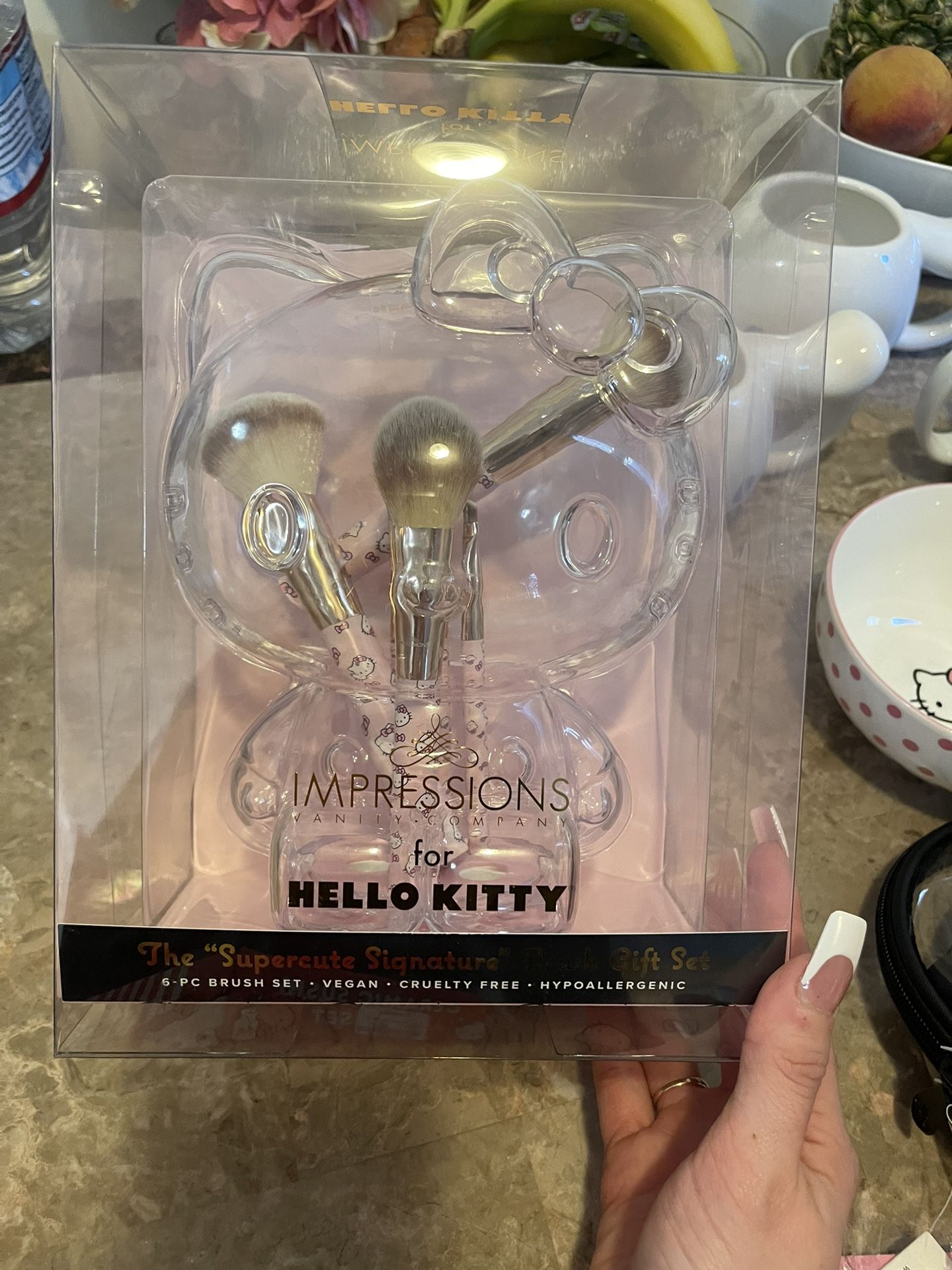 Hello Kitty Impressions Vanity Brush Set