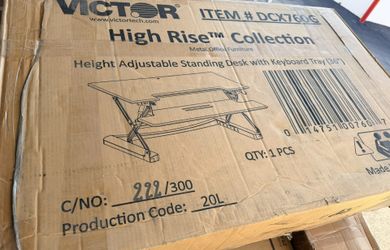 NEW HIGH RISE ADJUSTABLE STANDING DESK