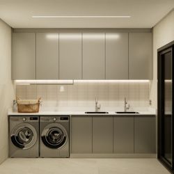 Custom Laundry Cabinets