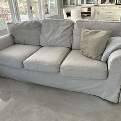 Free Slipcovered Sofa
