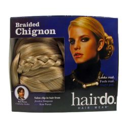 Jessica Simpson Clip in Braided Chignon