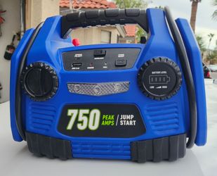 750 Peak Amp Portable Jump Starter