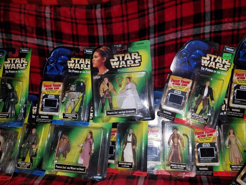 Star Wars collectibles action figures