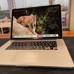 Apple MacBook Pro 2015 15” 2.5Ghz CORE i7 16GB RAM 500GB SSD OS Monterey