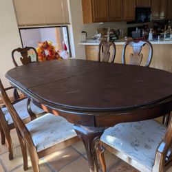 Thomasville Cherrywood Table Set