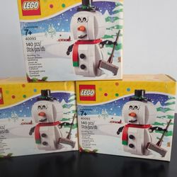 Lego Snowman Bundle 