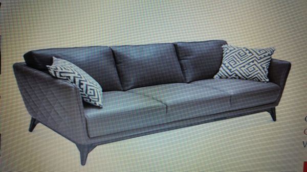 Brand New Never Used Kortney Quilted Side Leather Sofa For In Southwest Ranches Fl Offerup