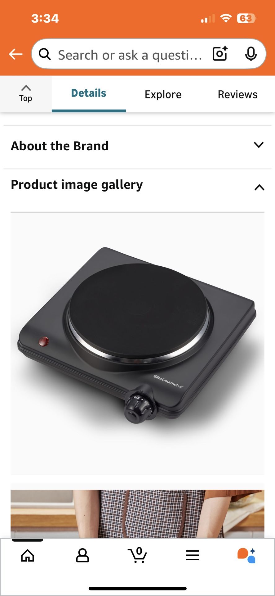 New single electric burner, gourmet elite hot plate