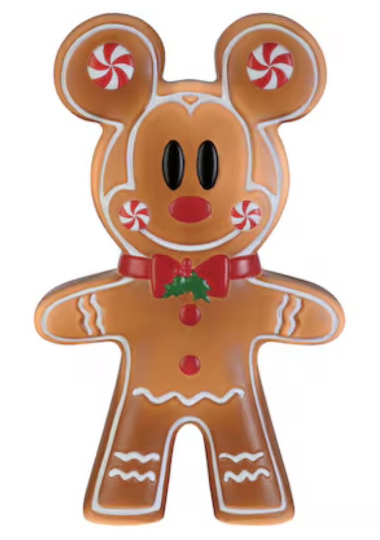 Disney Mickey Mouse Gingerbread 22” Lighted Blow Mold