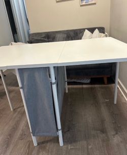 Ikea White Foldable Dining Table