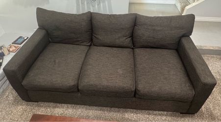 Gray couch & Chair