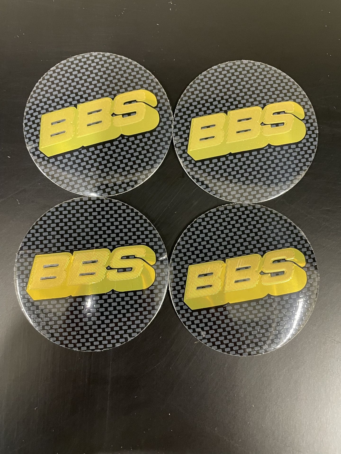 BBS Rim Caps Set New With Adhesive
