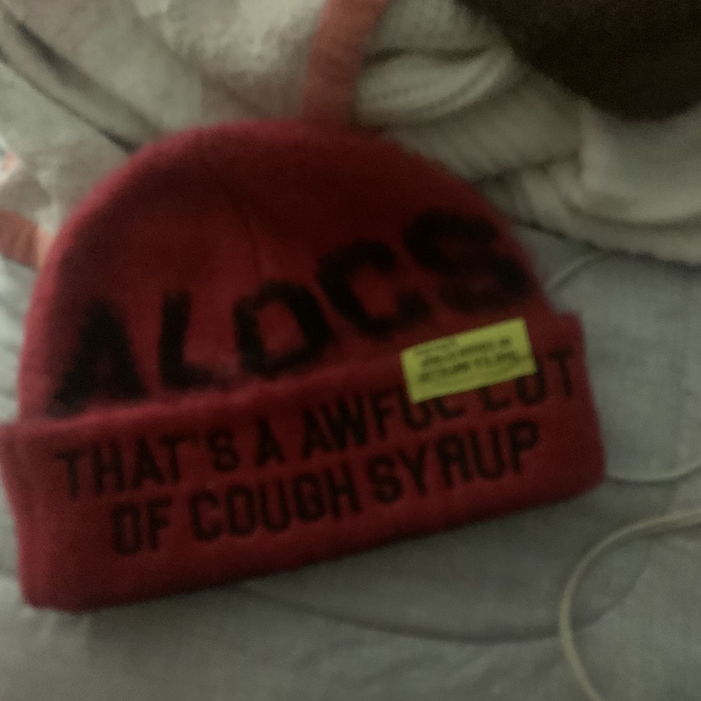 Awful Lot Of Cough Syrup Beanie for Sale in Gardena, CA 