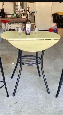 Drop Leaf Bistro Bar Table home Furniture