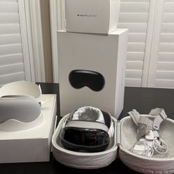 Apple Vison Pro With Original Packaging And Carrying Case