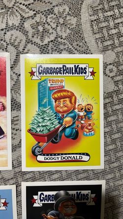 Garbagepail kids 2016 presidential candidate poster cards