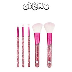 Creme Hello Kitty 5 PCs Brush Set 