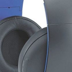 Gold Wireless Stereo Playstation Headset