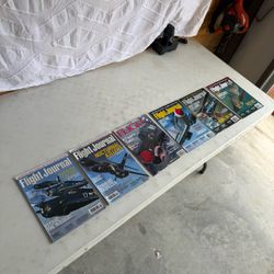 6 FLIGHT JOURNAL Magazines The Aviation Adventure 2019-2024 various months and years. SEE PICS  PICK UP IN DEER PARK, TX 77536