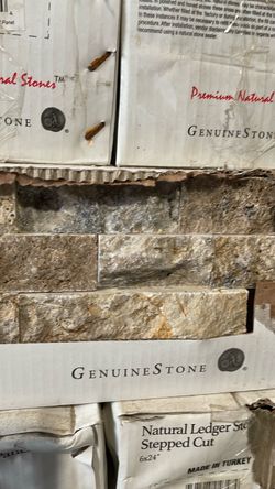 GenuineStone Natural Ledger Stone Stepped Cut 6x24
