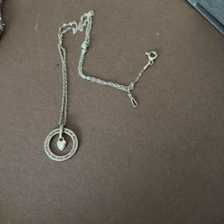 Silver friend necklace