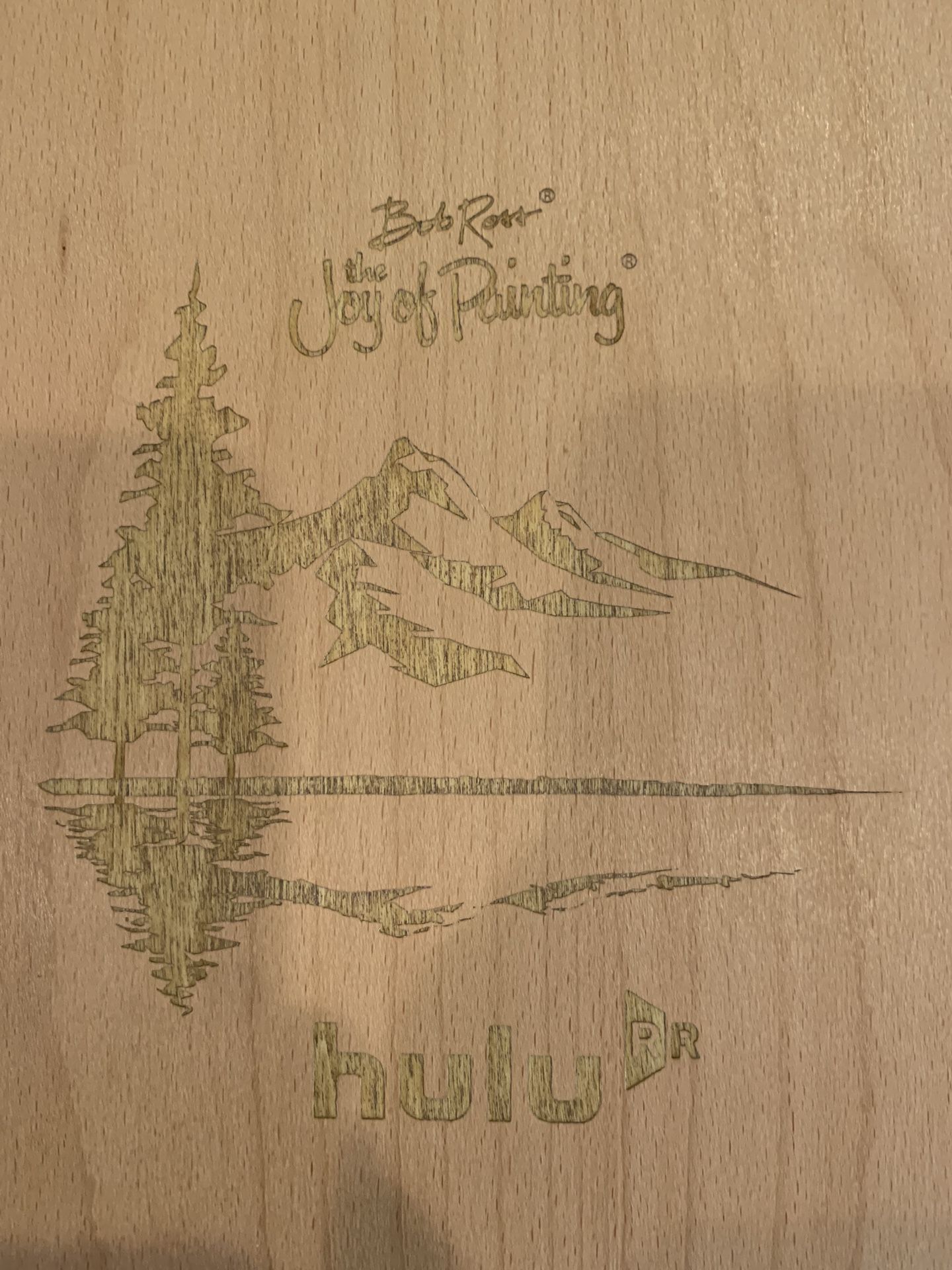 Bob Ross Paint Set From Hulu