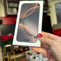 Iphone 16 Pro , Desert Titanium, 128GB Brand New 
