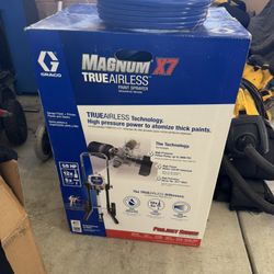 Graco X7 True Airless Paint Machine /new Nozzle / New Hose 