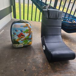 Cute Suitcase And Chair 