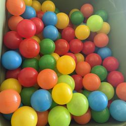 Lots Of Ball Pit Balls