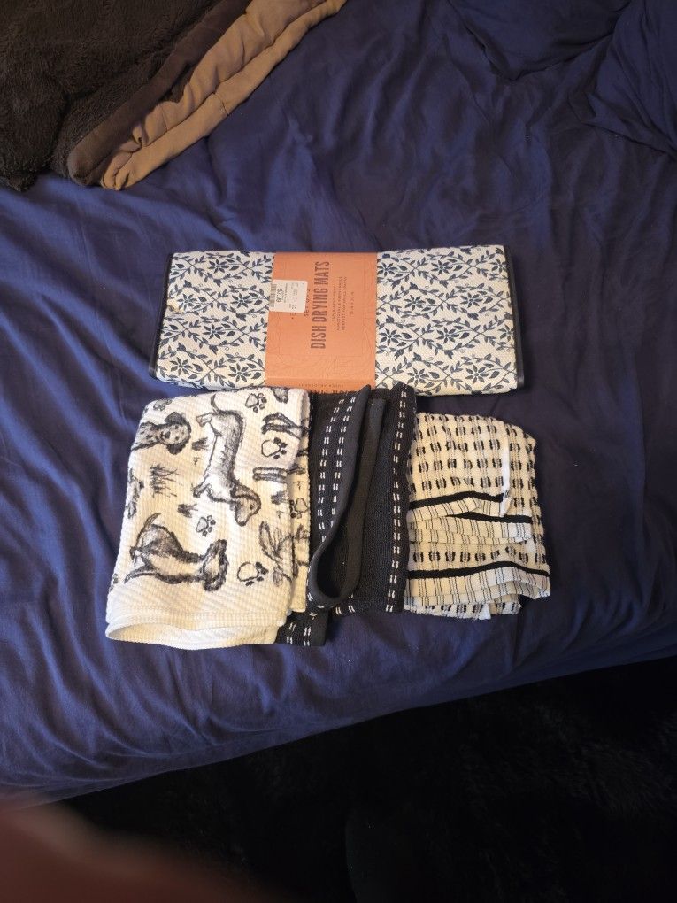 Dish Drying Mats & Rags