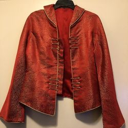 Vintage Women’s Asian Style Shirt/Jacket Size Small/Medium