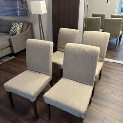 4 Dining Chairs and Table Top 