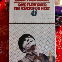 Jack nickolson one flew over the cuckoos nest VHS