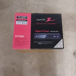 Zenith Digital TV Tuner Converter Box