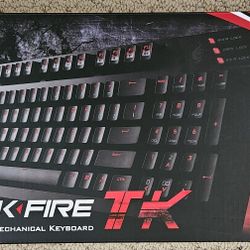 Cooler Master QuickFire TK Mechanical Keyboard With Cherry MX Red Switches